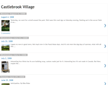 Tablet Screenshot of castlebrookvillage.blogspot.com