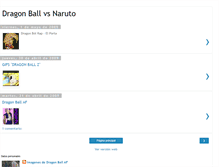 Tablet Screenshot of dragonvsnaruto.blogspot.com