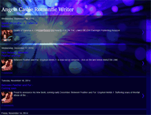 Tablet Screenshot of angelacastle.blogspot.com