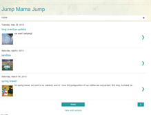 Tablet Screenshot of jumpmamajump.blogspot.com