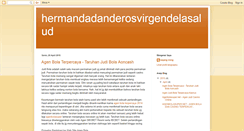 Desktop Screenshot of hermandadanderosvirgendelasalud.blogspot.com