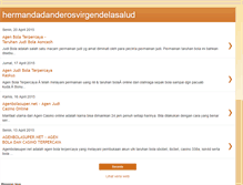 Tablet Screenshot of hermandadanderosvirgendelasalud.blogspot.com