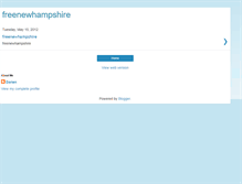 Tablet Screenshot of freenewhampshire.blogspot.com