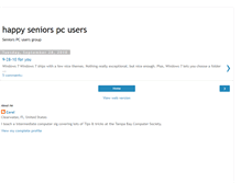 Tablet Screenshot of happyseniorspcusers.blogspot.com