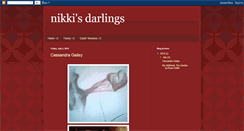 Desktop Screenshot of nikkisdarlings.blogspot.com