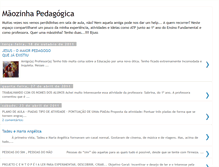 Tablet Screenshot of maozinhapedagogica.blogspot.com