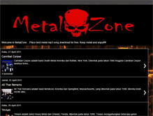 Tablet Screenshot of metalzone666cok.blogspot.com