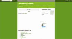 Desktop Screenshot of jobseeking-ireland.blogspot.com