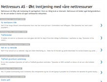 Tablet Screenshot of nettressurs.blogspot.com