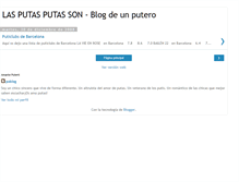 Tablet Screenshot of las-putas-putas-son.blogspot.com