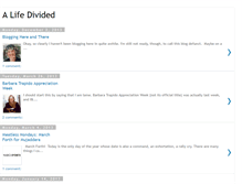 Tablet Screenshot of lifedivided.blogspot.com