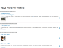 Tablet Screenshot of hopewellmumbai.blogspot.com