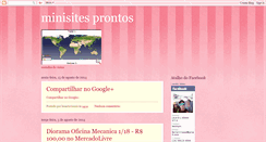 Desktop Screenshot of minisitepronto.blogspot.com