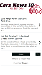 Mobile Screenshot of cars-news-10.blogspot.com