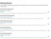 Tablet Screenshot of bettingportal.blogspot.com