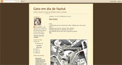 Desktop Screenshot of gatoemdiadefaxina.blogspot.com