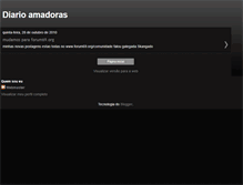 Tablet Screenshot of diarioamadoras.blogspot.com
