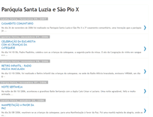 Tablet Screenshot of paroquiasantaluzia.blogspot.com
