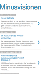 Mobile Screenshot of minusvisionen.blogspot.com