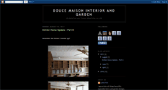 Desktop Screenshot of douce-maison.blogspot.com