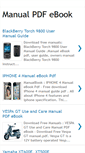 Mobile Screenshot of manualpdfebook.blogspot.com