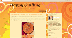 Desktop Screenshot of happyquilling.blogspot.com