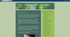 Desktop Screenshot of lovelaughterlifelunacy.blogspot.com