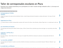 Tablet Screenshot of corresponsales-ec-piura.blogspot.com