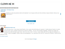 Tablet Screenshot of clownmein.blogspot.com