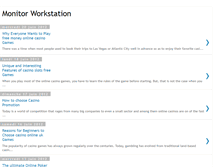 Tablet Screenshot of monitor-workstation.blogspot.com
