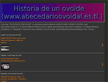 Tablet Screenshot of historiadeunovoide.blogspot.com
