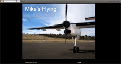 Desktop Screenshot of mikesflying.blogspot.com