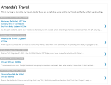 Tablet Screenshot of amandastravel.blogspot.com
