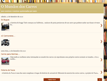 Tablet Screenshot of mundodoscarros333.blogspot.com