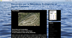 Desktop Screenshot of marchasecologistascantabria.blogspot.com