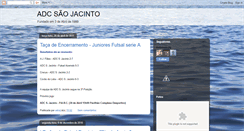 Desktop Screenshot of adcsaojacinto.blogspot.com