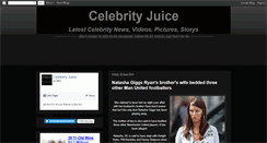 Desktop Screenshot of celebrityjuiceblog.blogspot.com