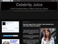 Tablet Screenshot of celebrityjuiceblog.blogspot.com