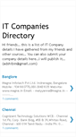 Mobile Screenshot of itcompanydirectory.blogspot.com