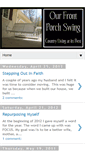 Mobile Screenshot of ourporchswing.blogspot.com