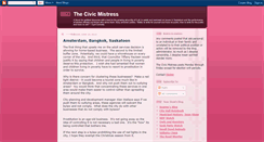 Desktop Screenshot of civicmistress.blogspot.com