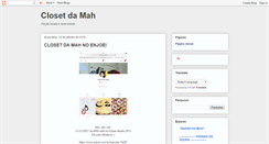 Desktop Screenshot of closetdamah.blogspot.com