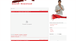 Desktop Screenshot of dexter-download.blogspot.com