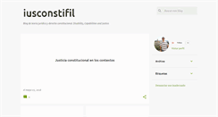Desktop Screenshot of iusconstifil.blogspot.com