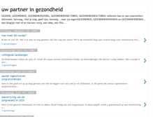 Tablet Screenshot of gezondheidsridder.blogspot.com