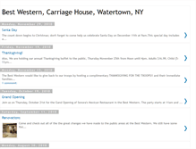 Tablet Screenshot of bestwesterncarriagehousewatertownny.blogspot.com