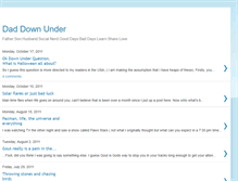 Tablet Screenshot of daddownunder.blogspot.com