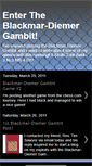 Mobile Screenshot of entertheblackmar-diemergambit.blogspot.com