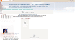 Desktop Screenshot of crescendonagracaenoconhecimento.blogspot.com