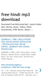 Mobile Screenshot of freebollywoodsongmp3.blogspot.com